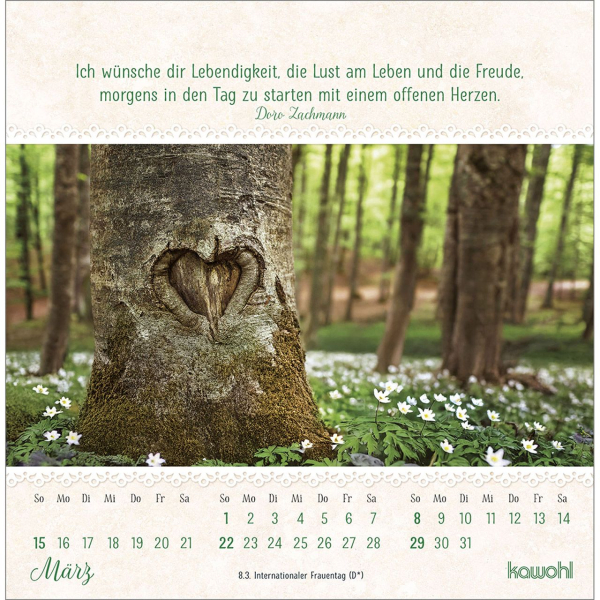 Kalender-Von Herzen gute Tage 2026