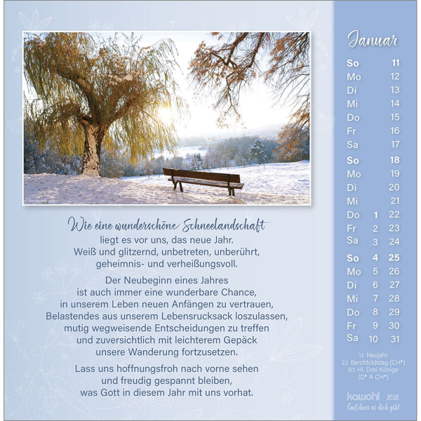 Kalender-Gut, dass es dich gibt 2026 Kalender-Gut, dass es dich gibt 2026