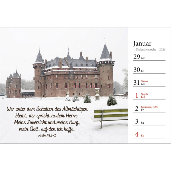 Kalender-In deine Hand stell ich den Tag 2026