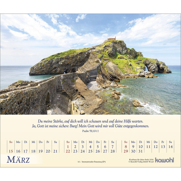 Kalender-Kostbares für deine Seele 2026
