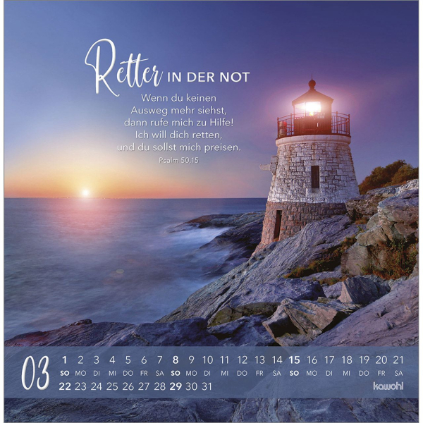 Kalender-Die Liebe bleibt bestehn 2026