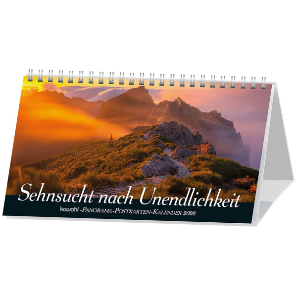 Kalender-Sehnsucht nach Unendlichkeit 2026