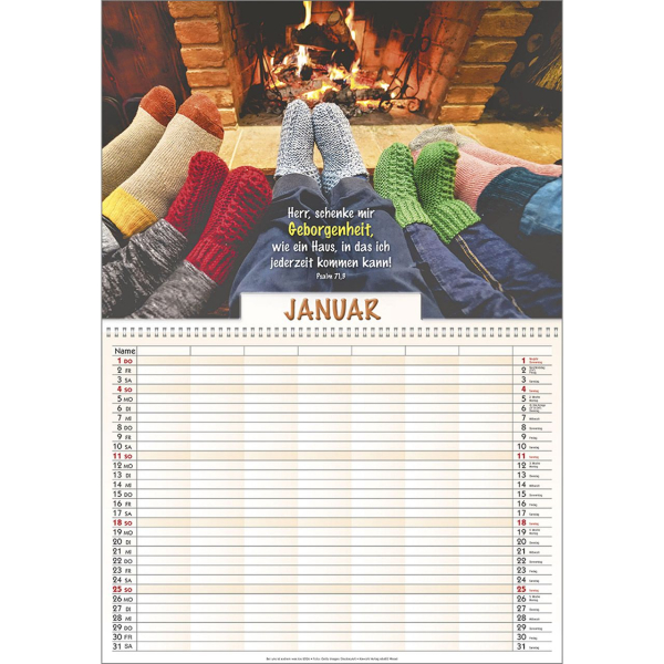 Kalender-Bei uns ist extrem was los 2026 Kalender-Bei uns ist extrem was los 2026