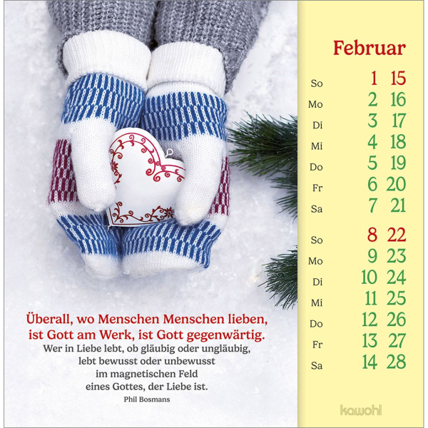 Phil Bosmans - Postkarten-Kalender 2026 Phil Bosmans - Postkarten-Kalender 2026