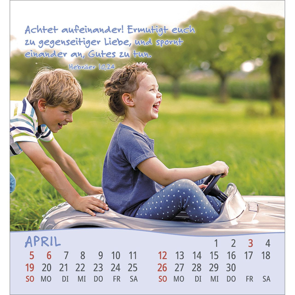 Kalender-Gott hat alle Kinder lieb 2026