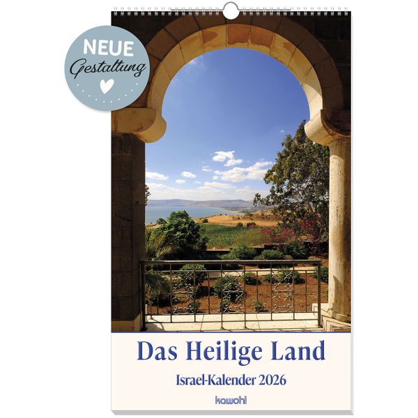 Wandkalender-Das Heilige Land 2026 Wandkalender-Das Heilige Land 2026