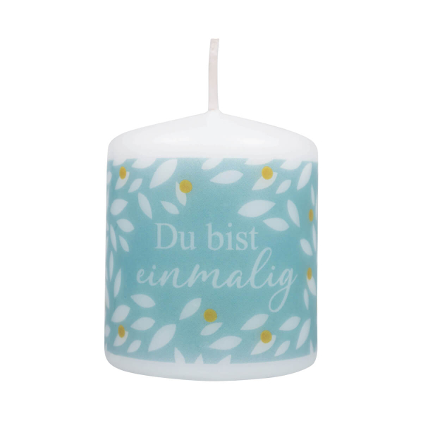 Kerze "Du bist einmalig"