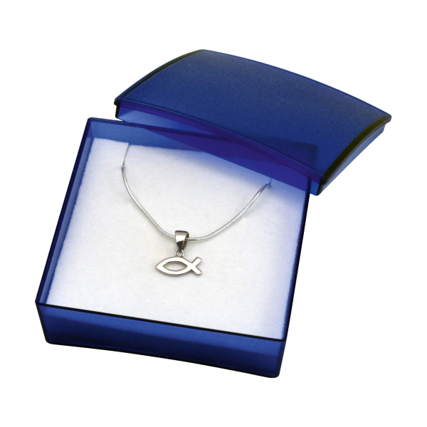 Halskette - Ichthys - 925er Sterlingsilber