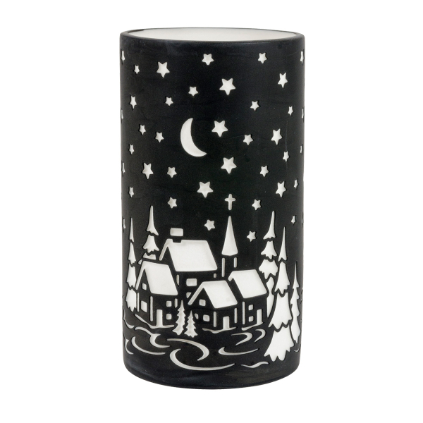 Windlicht "Winterlandschaft" - groß