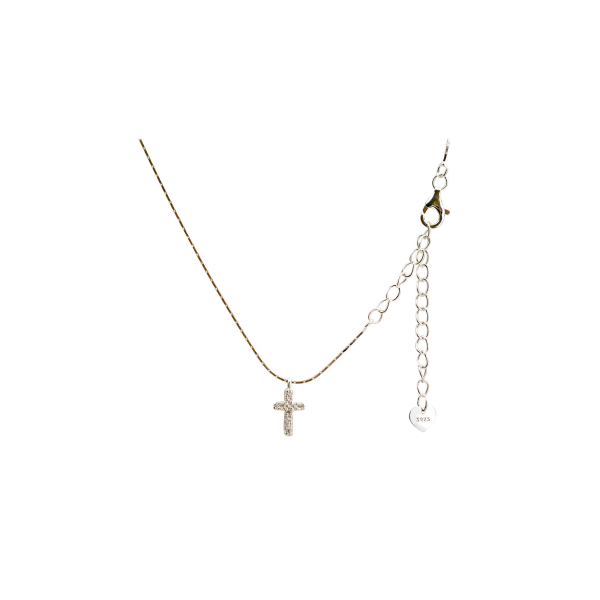 Halskette - filigranes Kreuz