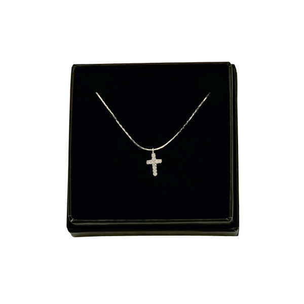 Halskette - filigranes Kreuz