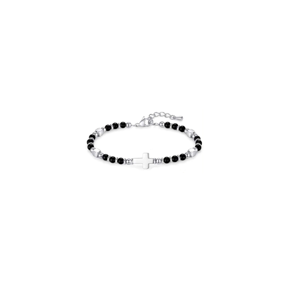 Perlenarmband "Kreuz"