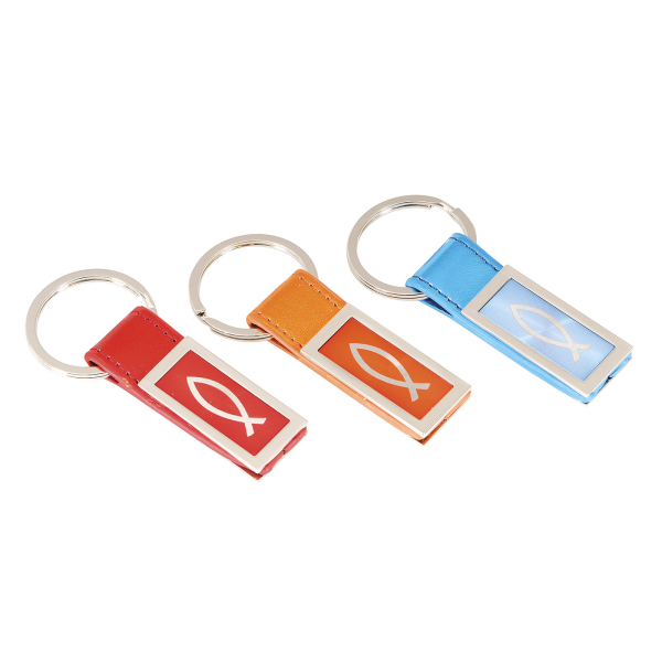 Schlüsselanhänger "Fisch-Glitter"