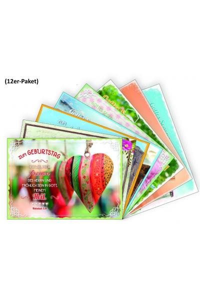 Faltkarten zum Jubeln (12 Ex.)