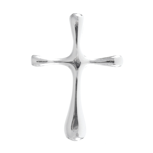 Anhänger "Kreuz" - massiv 925er Sterlingsilber