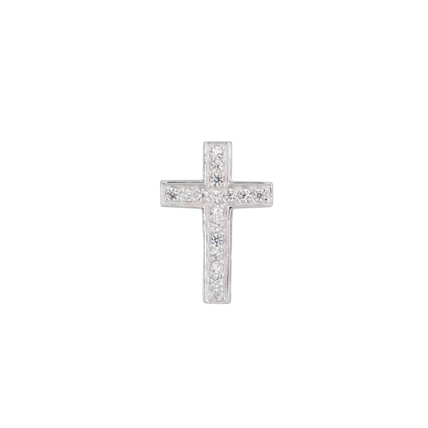 Schmuck Anhänger Kreuz - mit Zirkonia