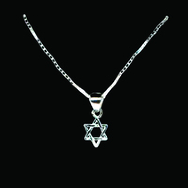 Halskette "Little Star Of David" - Sterlingsilber