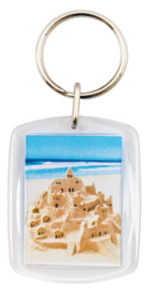 Schlüsselanhänger "Wir haben hier keine bleibende Stadt..."