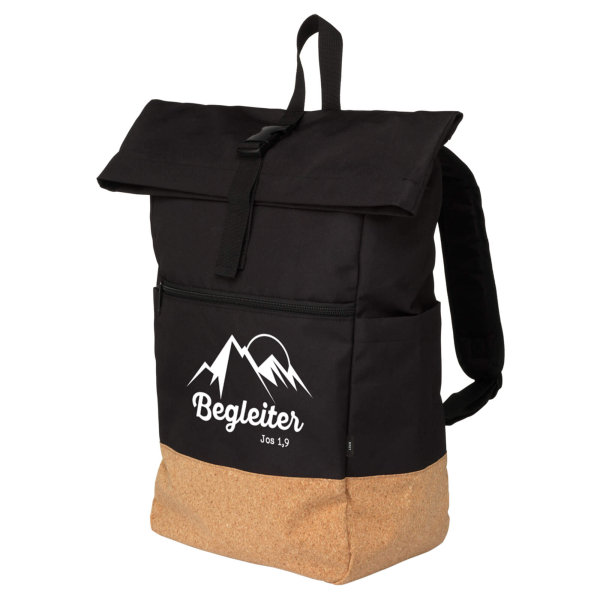 Rucksack aus recycelten PET-Flaschen "Begleiter" Rucksack aus recycelten PET-Flaschen "Begleiter"