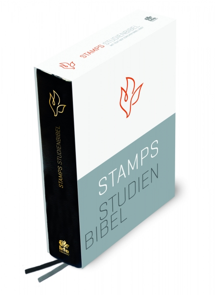 STAMPS Studienbibel (Lederfaserstoff, schwarz)