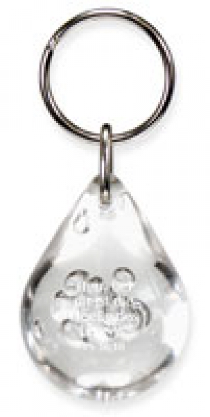 Schlüsselanhänger "Tropfen"