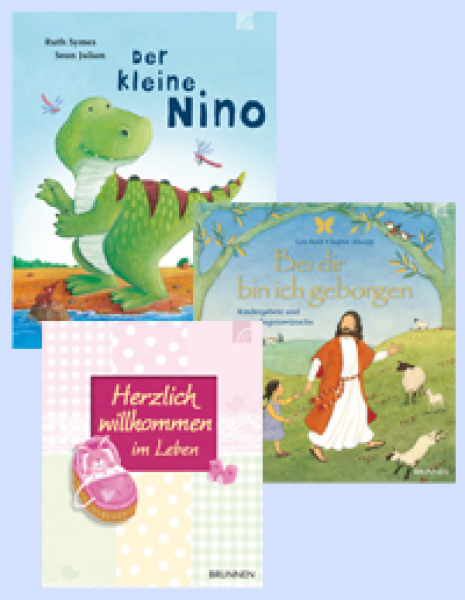 3er Bilderbuchpaket "Herzlich willkommen..." - Mädchen