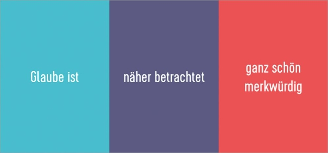 Drei-heilig-keit - Aufsteller