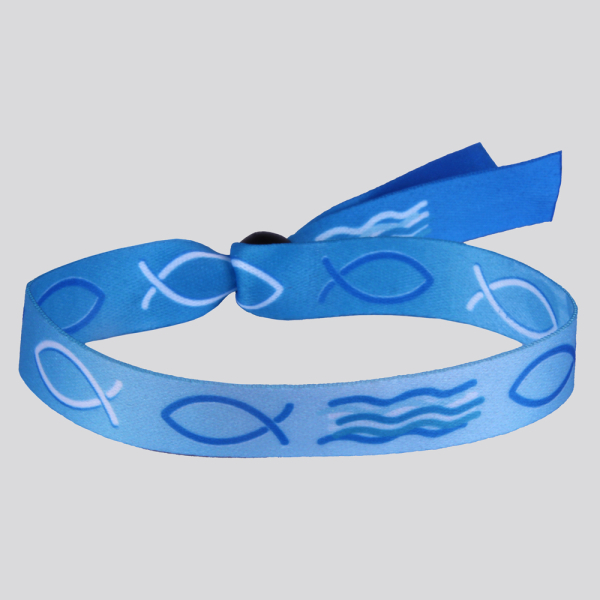 Armband "Ichthys" - blau