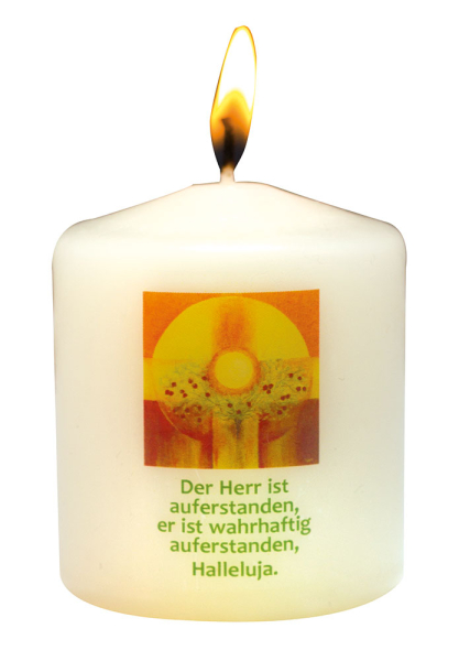 Osterkerze - Der Herr ist auferstanden ...