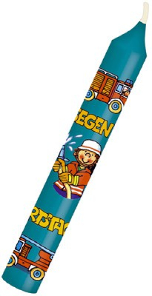 Geburtstags-Kerzenset Feuerwehr (8 Kerzen)
