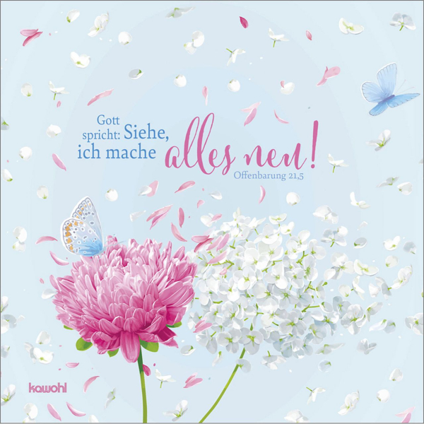 Servietten-Gott spricht: Siehe, ich mache alles neu! - JL 2026 Servietten-Gott spricht: Siehe, ich mache alles neu! - JL 2026