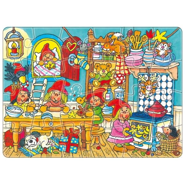 Mini-Puzzle "Wichtelstube"