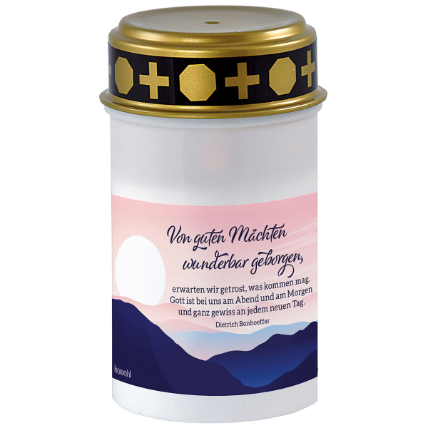 LED-Grablicht "Von guten Mächten wunderbar geborgen"