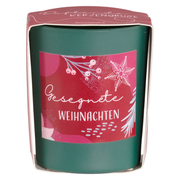 Duftkerzenglas - Gesegnete Weihnachten
