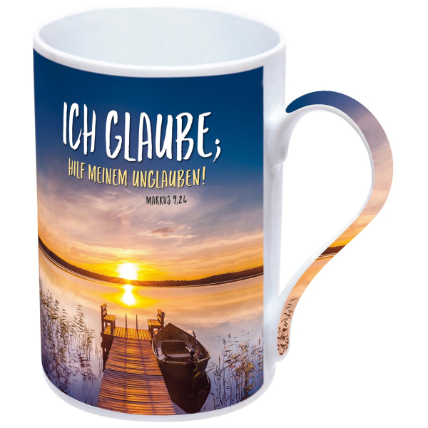 Foto-Tasse "Ich glaube: hilf meinem Unglauben!"