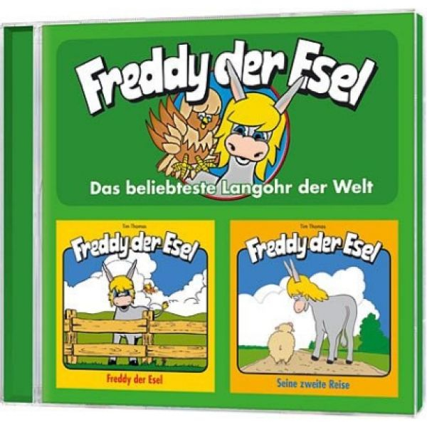 Freddy der Esel - Folge 1 & 2 (Hörbuch/Hörspiel - Doppel-CD)