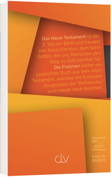 Schlachter 2000 - Neues Testament und Psalmen