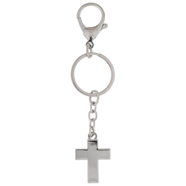 Schlüsselanhänger "Metall- Kreuz"