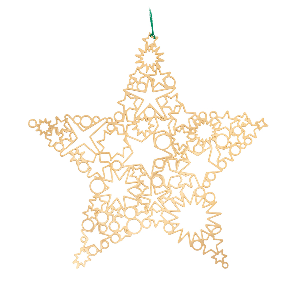 Messingornament "Stern"