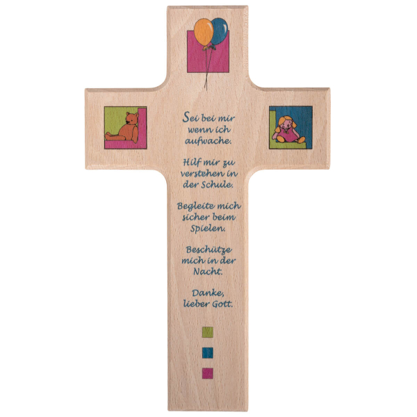 Holzkreuz Dankesgebet Holzkreuz Dankesgebet