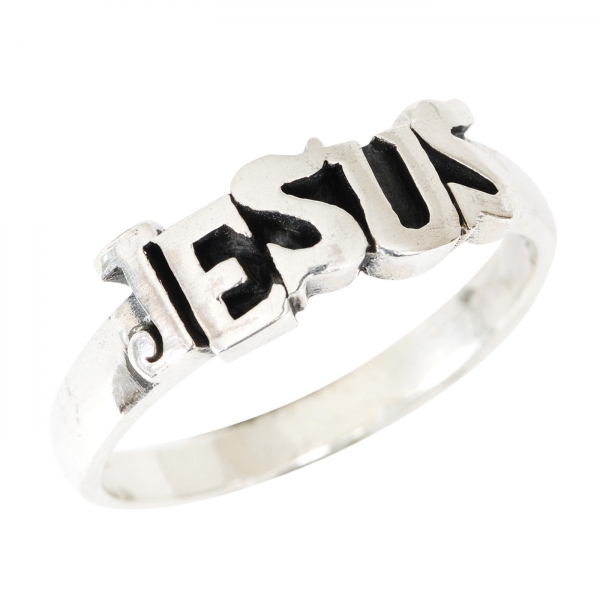 Ring "Jesus" - 925er Sterlingsilber
