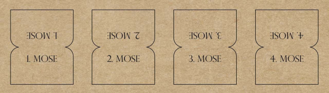 Bibel-Griffregister aus Kraftpapier