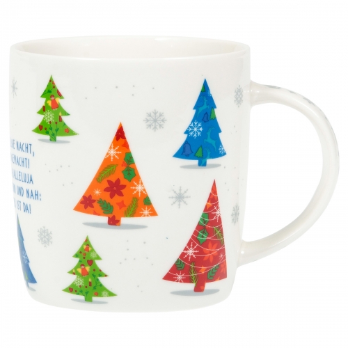 Weihnachtstasse "Tannenbäume " Weihnachtstasse "Tannenbäume "