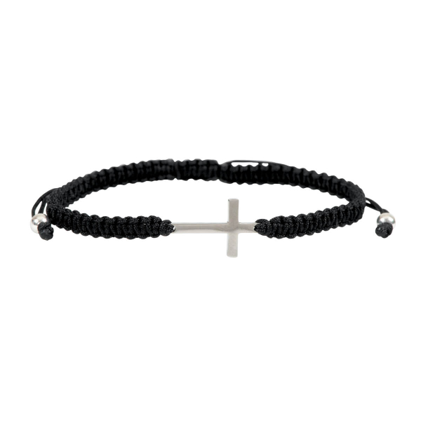 Armband "Kreuz" - geflochten