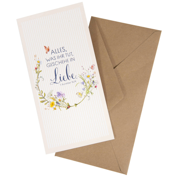 Faltkarte mit Kuvert JL 2024