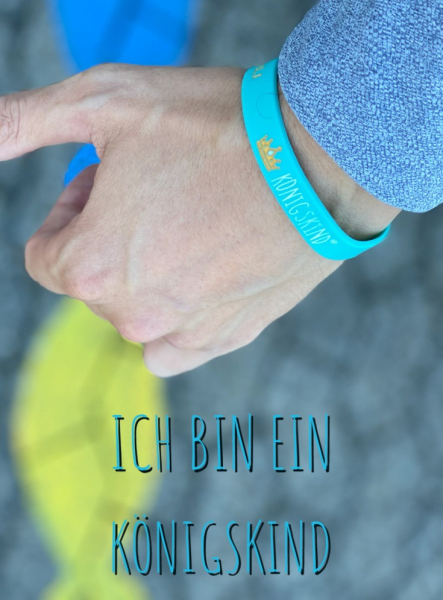 Silikonarmband "Königskind"