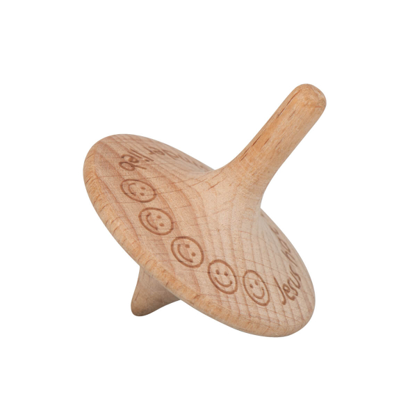 Holz-Kreisel "Jesus hat alle Kinder lieb"