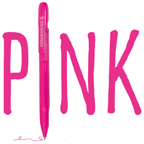Kugelschreiber Königskind - pink