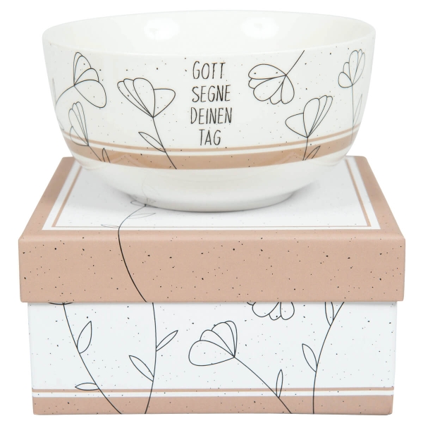 Müslischale - Gott segne Deinen Tag