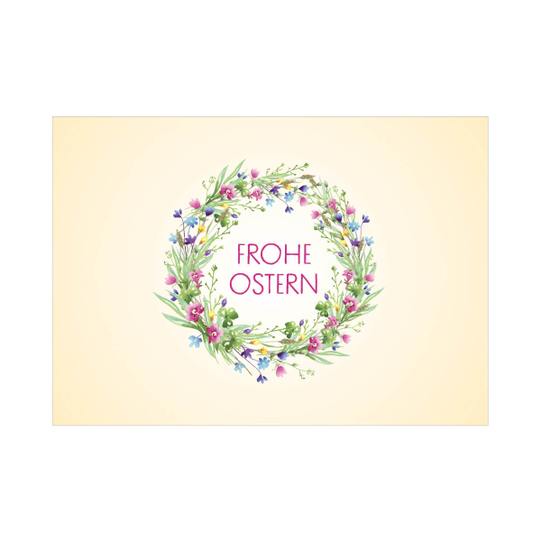 Postkarte - Frohe Ostern